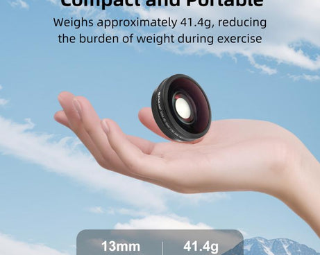 For DJI Osmo Action 6 PULUZ FOV Boost Lens 185 Degree Wide Angle Lens, For DJI Osmo Action 6