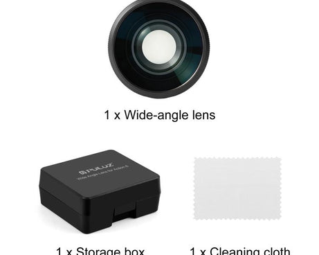 For DJI Osmo Action 6 PULUZ FOV Boost Lens 185 Degree Wide Angle Lens, For DJI Osmo Action 6