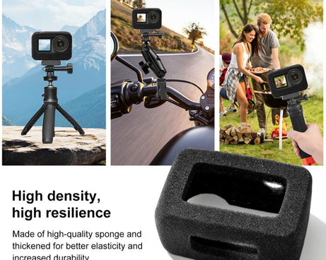 For DJI Osmo Action 6 PULUZ High Density Foam Windshield, For DJI Osmo Action 6