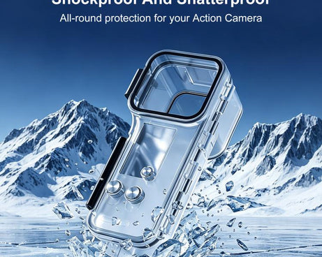 For DJI Osmo Pocket 4 Gimbal Camera 50m Diving Waterproof Case