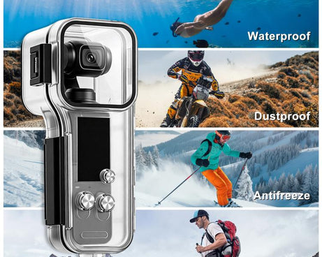 For DJI Osmo Pocket 4 Gimbal Camera 50m Diving Waterproof Case