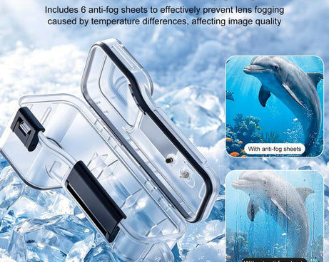 For DJI Osmo Pocket 4 Gimbal Camera 50m Diving Waterproof Case