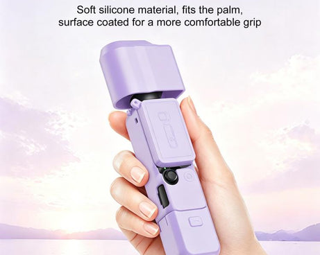 For DJI OSMO Pocket 4 PULUZ 4 in 1 Body Lens Handle Screen Silicone TPU Cover