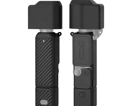 For DJI OSMO Pocket 4 PULUZ 4 in 1 Body Lens Handle Screen Silicone TPU Cover