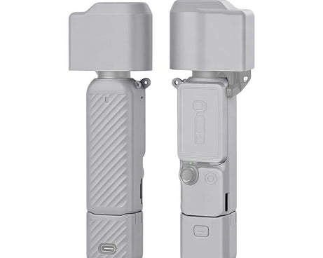 For DJI OSMO Pocket 4 PULUZ 4 in 1 Body Lens Handle Screen Silicone TPU Cover