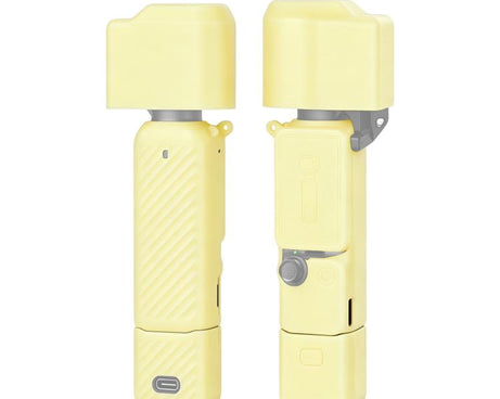 For DJI OSMO Pocket 4 PULUZ 4 in 1 Body Lens Handle Screen Silicone TPU Cover