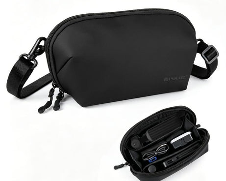 For DJI Osmo Pocket 4 / 3 PULUZ Multifunctional Carrying Storage Handbag Data Camera Digital Bag with Shoulder Strap