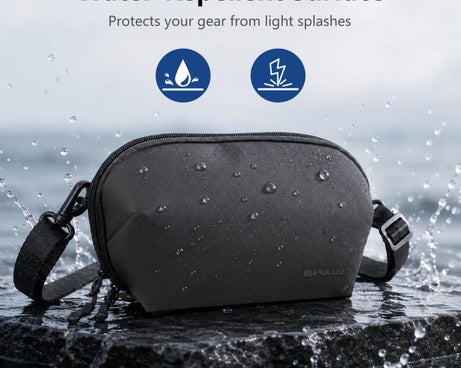 For DJI Osmo Pocket 4 / 3 PULUZ Multifunctional Carrying Storage Handbag Data Camera Digital Bag with Shoulder Strap, Camera Digital Bag