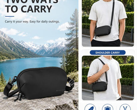 For DJI Osmo Pocket 4 / 3 PULUZ Multifunctional Carrying Storage Handbag Data Camera Digital Bag with Shoulder Strap, Camera Digital Bag