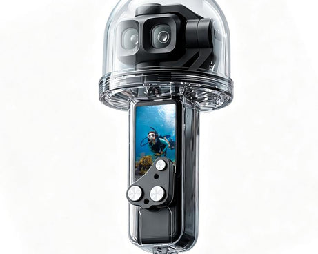 For DJI Osmo Pocket 4P PULUZ 50m Underwater Waterproof Housing Diving Cover, For DJI Osmo Pocket 4P