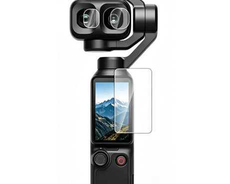 For DJI OSMO Pocket 4P / XTRA Muse 2 Pro PULUZ 9H 2.5D HD Tempered Glass Lens Protector + Screen Film, For DJI OSMO Pocket 4P / XTRA Muse 2 Pro