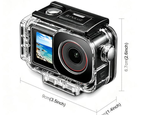 PULUZ 60m Waterproof Housing Diving Case for DJI Action 5 Pro / 4 / 3, For DJI Action 5 Pro / 4 / 3