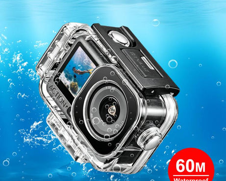 For DJI Osmo Action 6 PULUZ Magnetic 60m Waterproof Housing Diving Case, For DJI Osmo Action 6