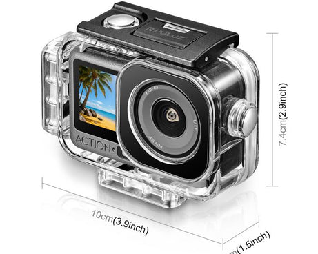 For DJI Osmo Action 6 PULUZ Magnetic 60m Waterproof Housing Diving Case, For DJI Osmo Action 6