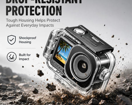 For DJI Osmo Action 6 PULUZ Magnetic 60m Waterproof Housing Diving Case, For DJI Osmo Action 6