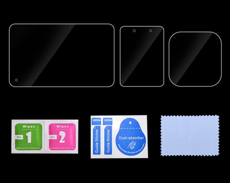 PULUZ Lens + LCD Display 9H 2.5D Tempered Glass Film for GoPro MISSION 1 / 1 Pro, For MISSION 1 / 1 PRO