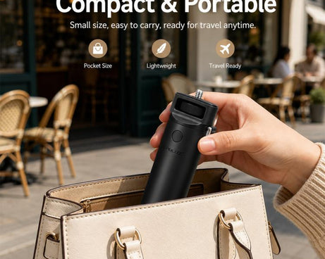 For Insta360 Luna PULUZ High-Capacity 5000mAh Battery Grip