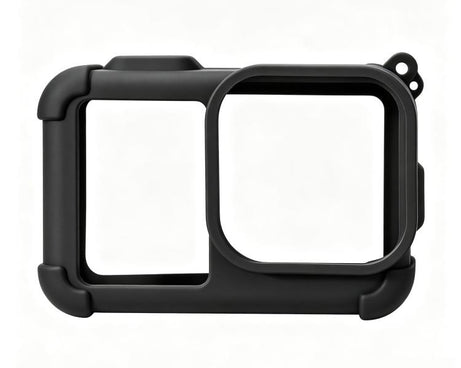 For GoPro MISSION 1 / 1 PRO PULUZ Body Silicone Protective Case with Lens Cover & Strap, For GoPro MISSION 1 / 1 PRO Silicone Case