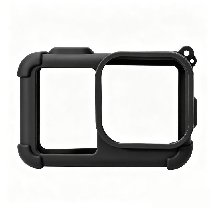 For GoPro MISSION 1 / 1 PRO PULUZ Body Silicone Protective Case with Lens Cover & Strap, For GoPro MISSION 1 / 1 PRO Silicone Case