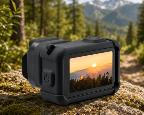 For GoPro MISSION 1 / 1 PRO PULUZ Body Silicone Protective Case with Lens Cover & Strap, For GoPro MISSION 1 / 1 PRO Silicone Case