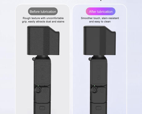 For DJI Osmo Pocket 4P PULUZ 5 in 1 Body Lens Handle Screen Silicone Cover with Anti-loss Rope