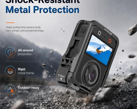 For DJI Osmo 360 II PULUZ Aluminum Alloy Protective Cage Expansion Frame with Lens Cover, For DJI Osmo 360 II / 360 Protective Cage