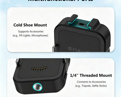 For Insta360 GO Ultra PULUZ Data Transmission Base Multifunctional Charging Base, Charging Base
