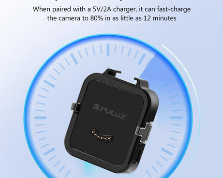 For Insta360 GO Ultra PULUZ Data Transmission Base Multifunctional Charging Base, Charging Base
