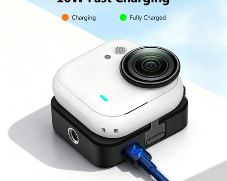 For Insta360 GO Ultra PULUZ Data Transmission Base Multifunctional Charging Base, Charging Base