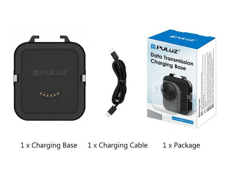 For Insta360 GO Ultra PULUZ Data Transmission Base Multifunctional Charging Base, Charging Base