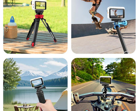 For Insta360 GO Ultra PULUZ Magnetic Metal Quick Release Base Mount, For Insta360 GO Ultra Zinc Alloy