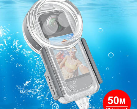 For Insta360 X5 PULUZ 50m Waterproof Sealed Diving Case, Youth Edition, Waterproof Diving Case, Youth Edition