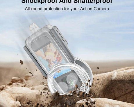 For Insta360 X5 PULUZ 50m Waterproof Sealed Diving Case, Youth Edition, Waterproof Diving Case, Youth Edition