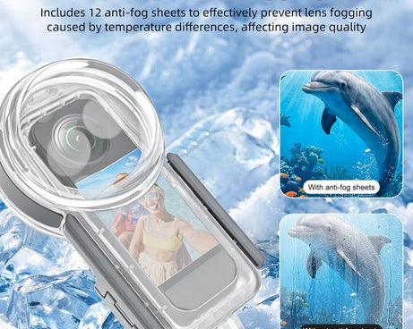 For Insta360 X5 PULUZ 50m Waterproof Sealed Diving Case, Youth Edition, Waterproof Diving Case, Youth Edition