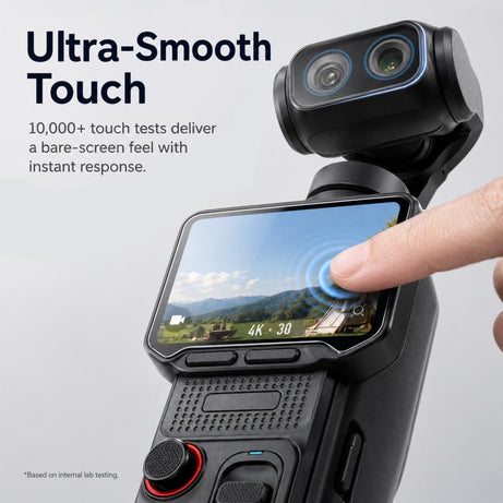 For Insta360 Luna Ultra PULUZ 9H 2.5D HD Tempered Glass Screen Film + Lens Protector, For Insta360 Luna Ultra