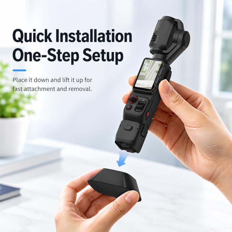 For Insta360 Luna Ultra PULUZ Silicone Dock Desktop Adhesive Base Bracket, For Insta360 Luna Ultra