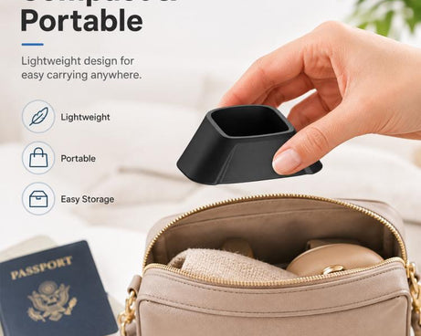 For Insta360 Luna Ultra PULUZ Silicone Dock Desktop Adhesive Base Bracket, For Insta360 Luna Ultra