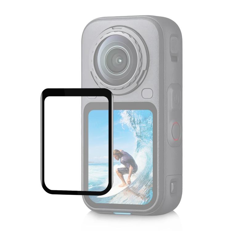 For Insta360 X6 PULUZ 9H 2.5D Curved HD Screen Tempered Glass Film, Screen Film