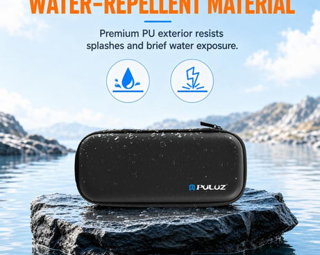 For Insta360 Luna Ultra PULUZ Hard Carrying Case PU Diamond Pattern EVA Protective Storage Bag, For Insta360 Luna Ultra / Pro