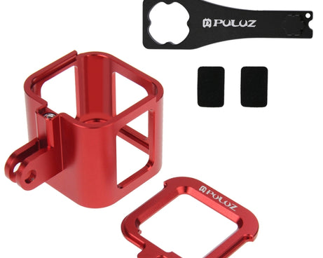PULUZ Housing Shell CNC Aluminum Alloy Protective Cage with Insurance Frame for GoPro HERO5 Session /HERO4 Session /HERO Session, For HERO5 Session with Frame UK Stock, For HERO4 Session UK Stock, For HERO5 Session with Frame US Stock                  ...