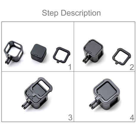 PULUZ Housing Shell CNC Aluminum Alloy Protective Cage with Insurance Frame for GoPro HERO5 Session /HERO4 Session /HERO Session, For HERO5 Session with Frame UK Stock, For HERO4 Session UK Stock, For HERO5 Session with Frame US Stock                  ...