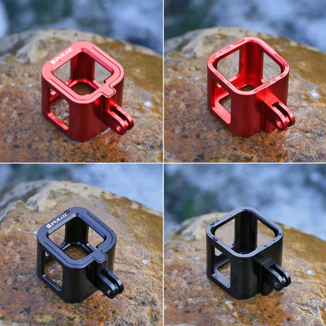 PULUZ Housing Shell CNC Aluminum Alloy Protective Cage with Insurance Frame for GoPro HERO5 Session /HERO4 Session /HERO Session, For HERO5 Session with Frame UK Stock, For HERO4 Session UK Stock, For HERO5 Session with Frame US Stock                  ...