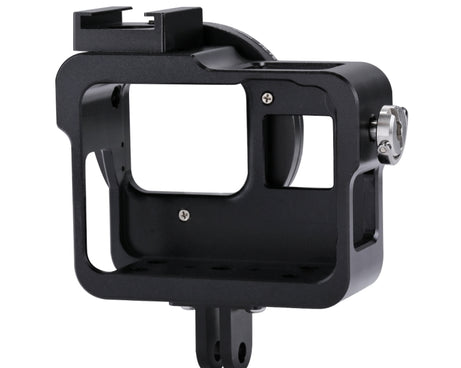 PULUZ Housing Shell CNC Aluminum Alloy Protective Cage with 52mm UV Lens for GoPro HERO(2018) /7 Black /6 /5, For HERO6 /5 No Frame UK Stock, For HERO6 /5 No Frame US Stock, For HERO6 /5 No Frame AE Stock, For HERO6 /5 No Frame, For HERO5/6 No Frame