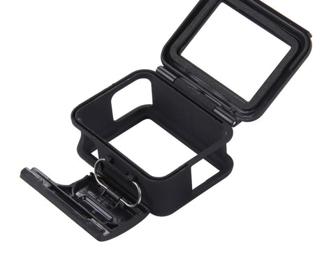 PULUZ ABS Plastic Housing Shell Frame Mount Protective Case Cage with Pedestal and Long Screw for GoPro HERO(2018) /7 Black /6 /5, For GoPro HERO6 /5, HERO6 /5(US)