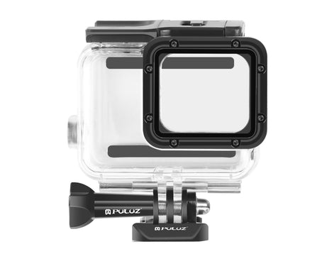 PULUZ for GoPro HERO(2018) / HERO7 Black /6 /5 60m Underwater Waterproof Housing Diving Protective Case with Buckle Basic Mount & Screw, For HERO5