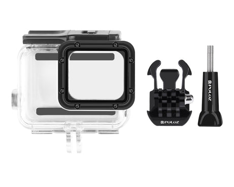 PULUZ for GoPro HERO(2018) / HERO7 Black /6 /5 60m Underwater Waterproof Housing Diving Protective Case with Buckle Basic Mount & Screw, For HERO5
