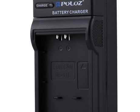 PULUZ EU Plug Battery Charger with Cable for Canon NB-11L Battery, NB-11L UE Plug