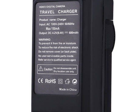 PULUZ EU Plug Battery Charger with Cable for Canon NB-11L Battery, NB-11L UE Plug
