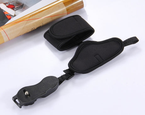 PULUZ Soft Neoprene Hand Grip Wrist Strap with 1/4 inch Screw Plastic Plate for SLR / DSLR Cameras