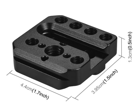 PULUZ Quick Release Plate External Mounting Holder for DJI RONIN / RONIN-S